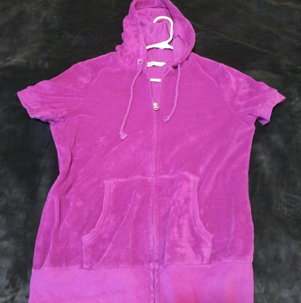 Old Navy Short Sleeve Hoodie Size M